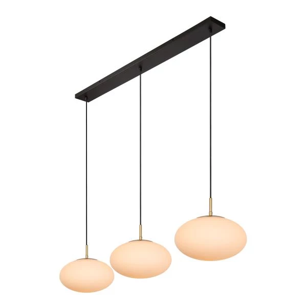 Lucide ELYSEE - Suspension - 3xE27 - Opalin - détail 5